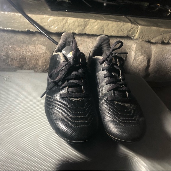 adidas EF8989 Predator 19.4 Flexible Ground Black Junior Soccer Cleats Size 3.5 - Picture 2 of 12